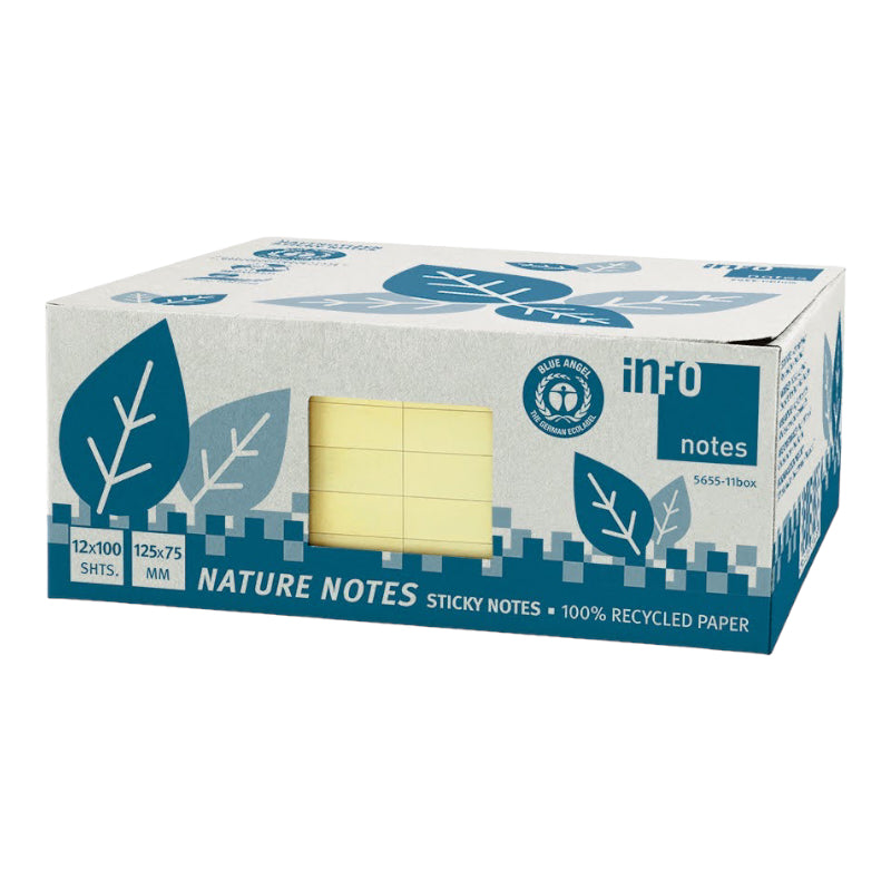 NATURE Box 125mm x 75mm žltý