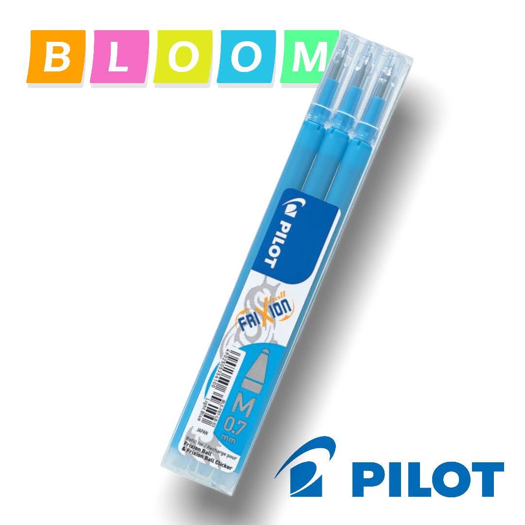 Pilot náhradná náplň svetlomodrá 3ks