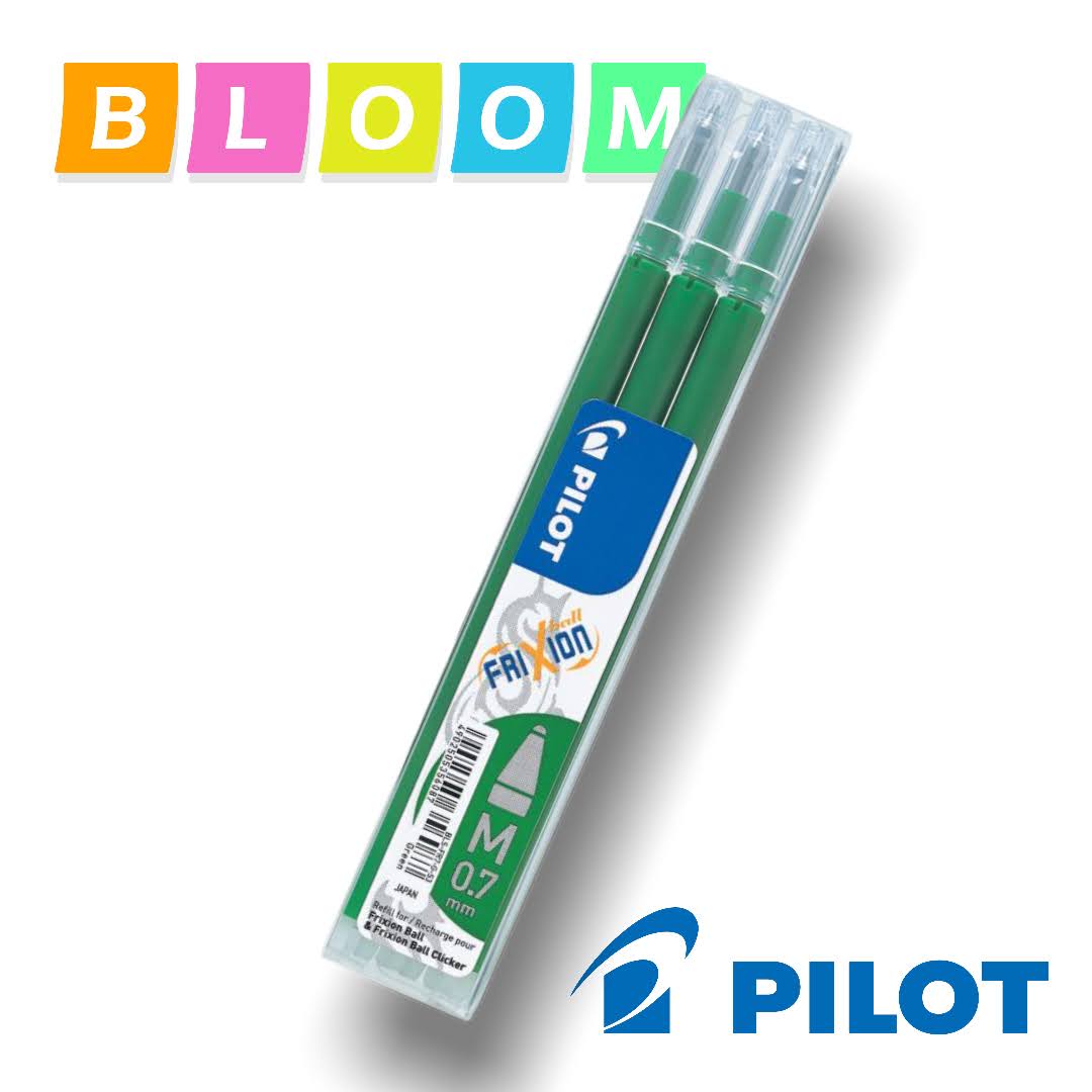 Pilot náhradná náplň zelená 3ks