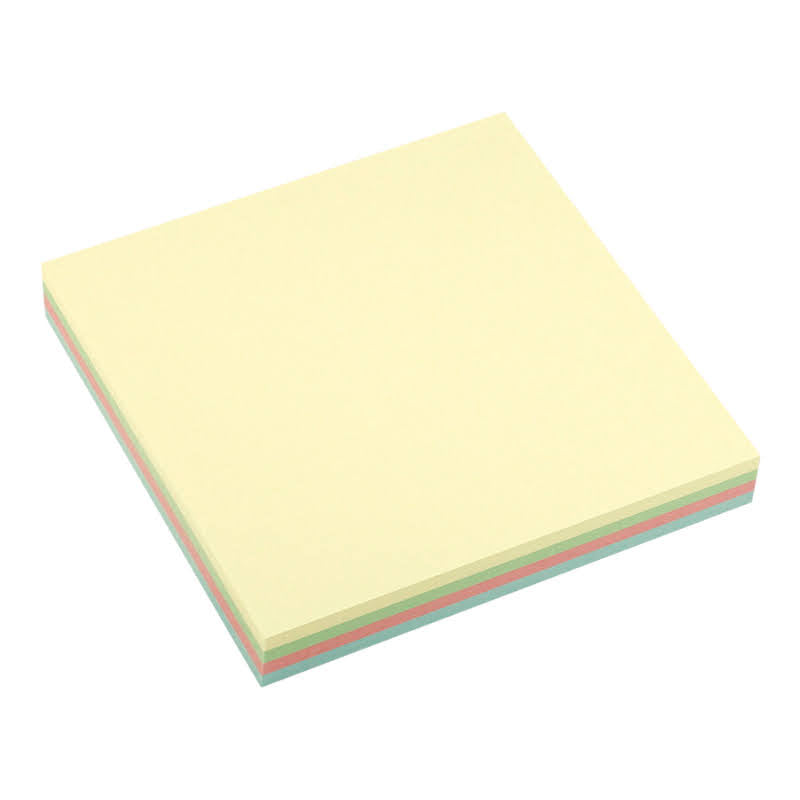 Samolepiaci blok Pastel 75mm x 75mm rainbow