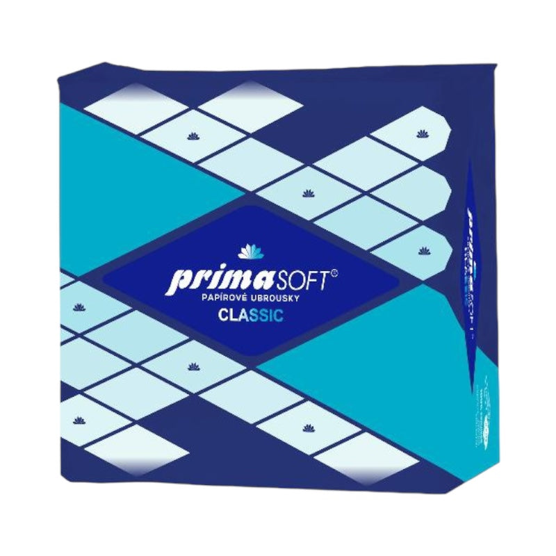 Servítky 33x33 1-vrst./100ks tmavomodré