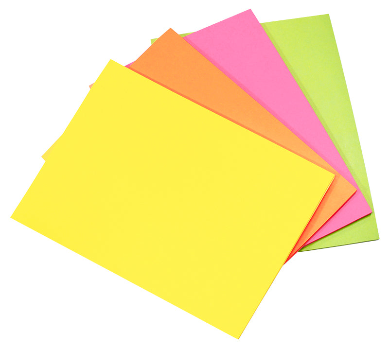 Samolepiaci blok Neon 200mm x 150mm MIX farieb
