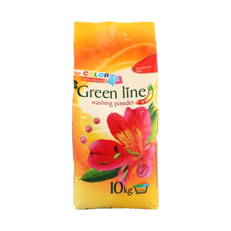 Prací prášok Green Line 10kg Color