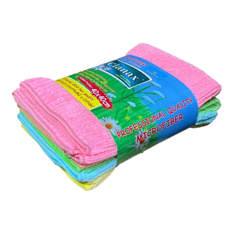 Utierka CLANAX mikrovlákno 40x40cm 280g 5ks