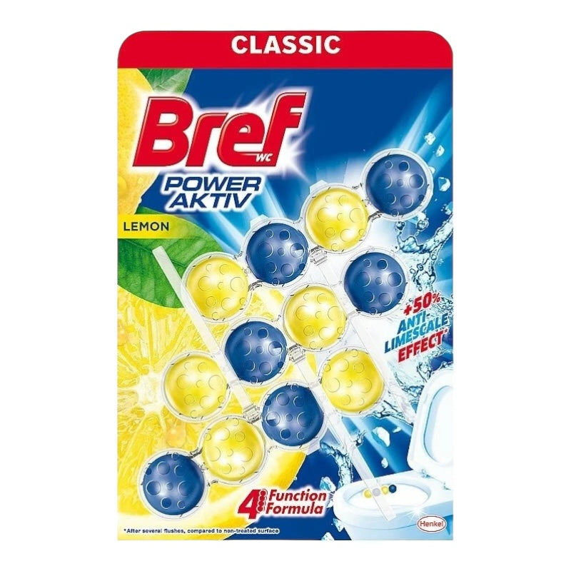 Bref Power Aktiv Lemon 3x50g