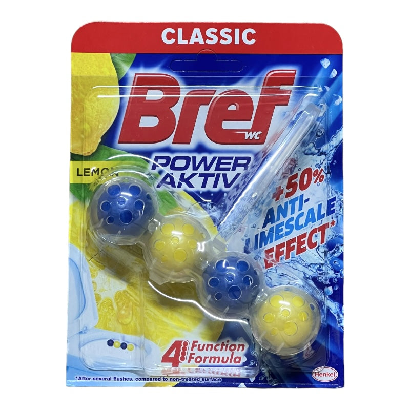 Bref Power Aktiv Lemon blok do WC 50g