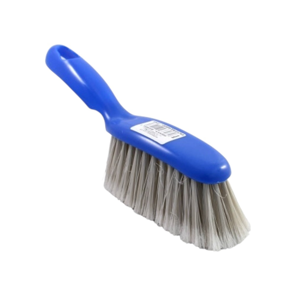 Metlička plastová Deluxe modrá