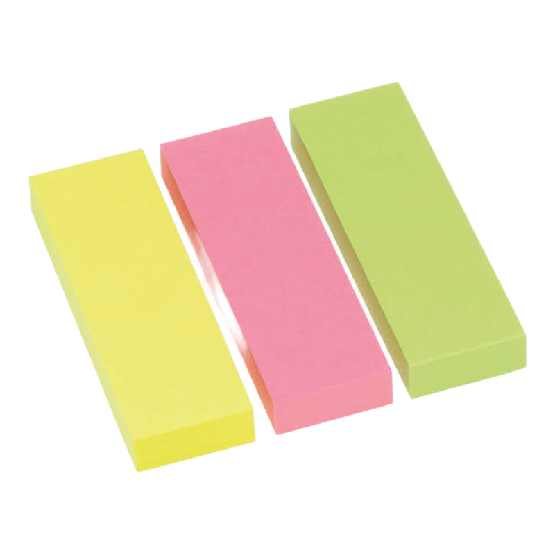 Index 25mm x 75mm neon MIX