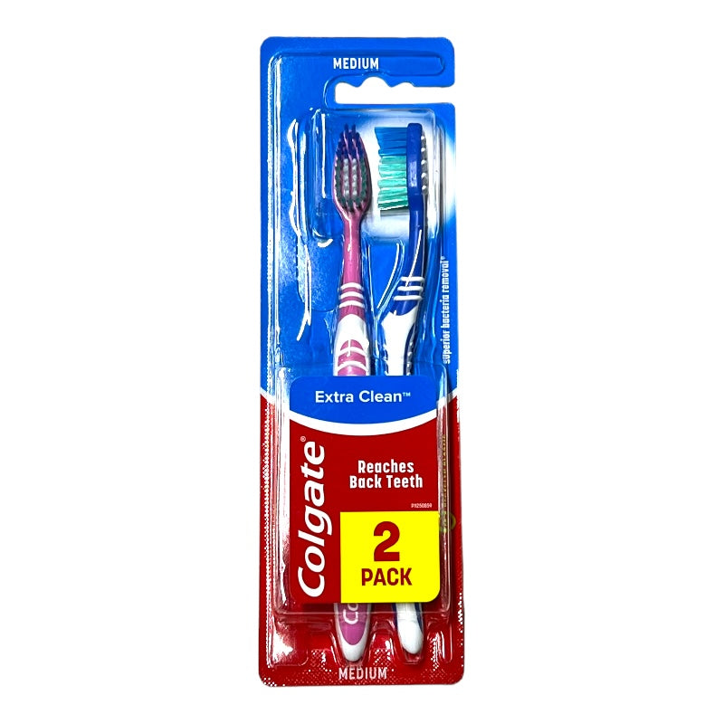 Colgate Extra clean zubná kefka Duo-pack Medium