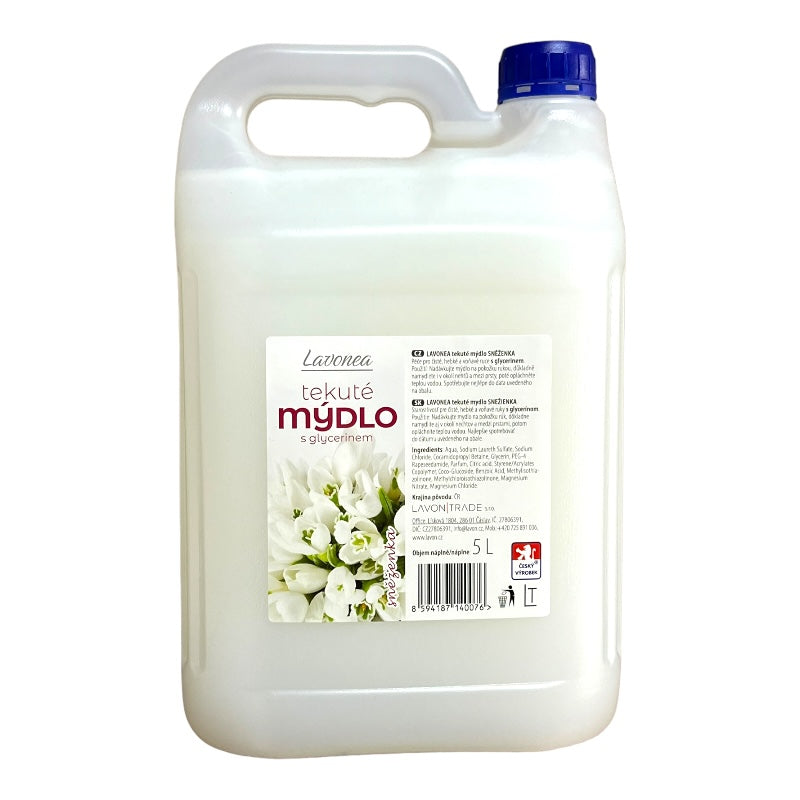 Mydlo tekuté LAVONEA Snowdropp 5L