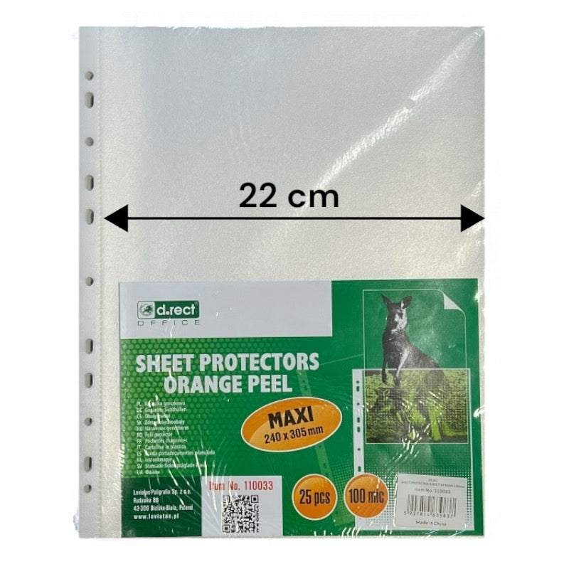 Obal EURO A4 MAXI 100mic matný 25ks