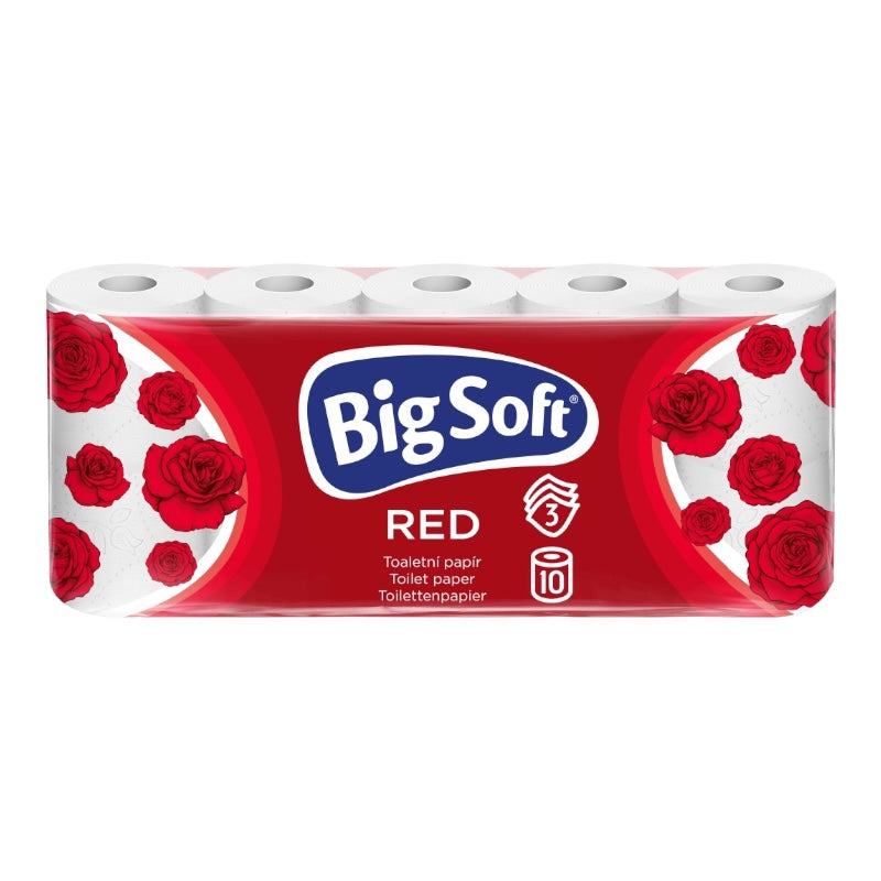 Toaletný papier BIG SOFT Red 10ks