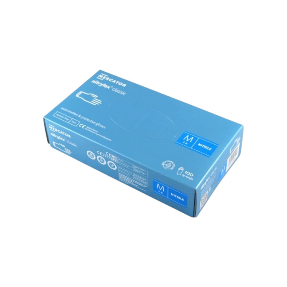 Rukavice Mercator Nitril Classic M 100ks