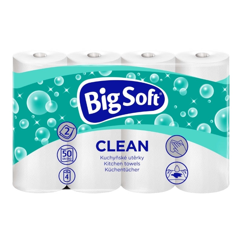 Utierky BIG SOFT Clean 4ks