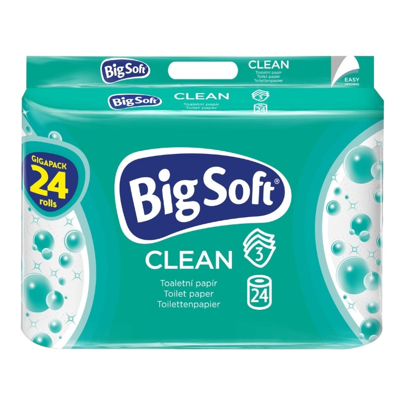 Toaletný papier BIG SOFT Clean 24ks