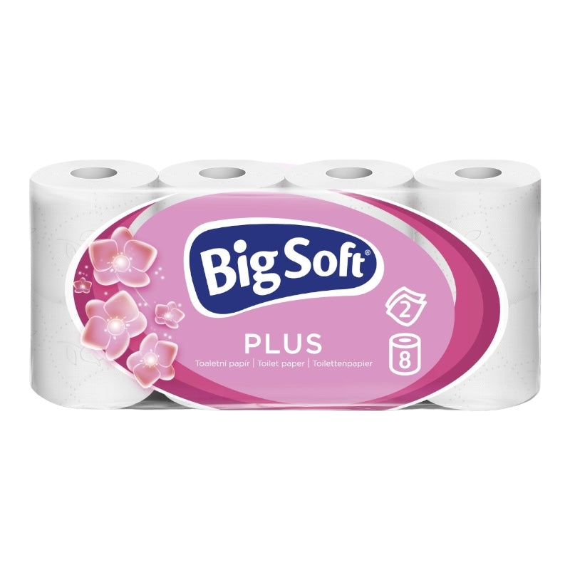 Toaletný papier BIG SOFT Plus 8ks