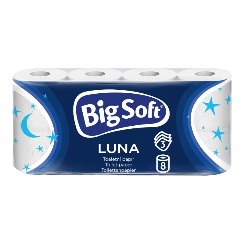 Toaletný papier BIG SOFT Luna 8ks