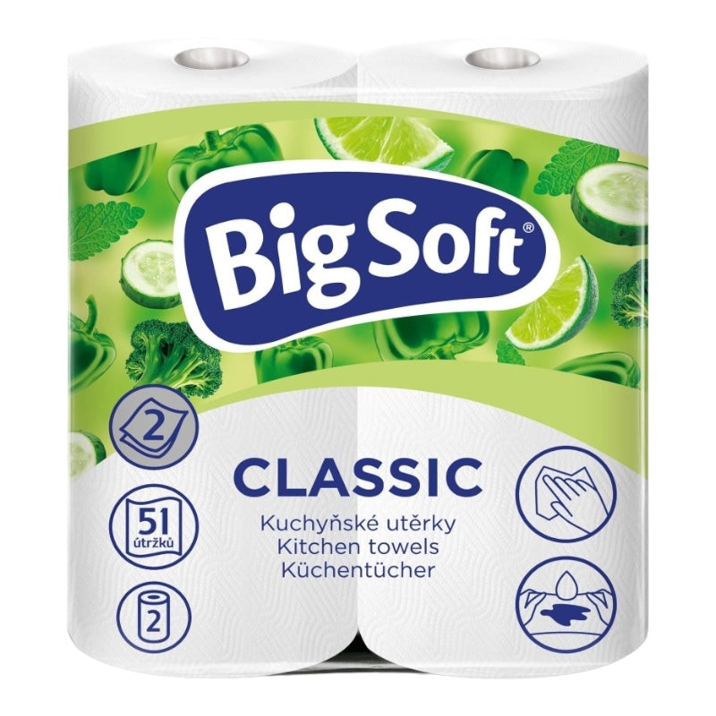 Utierky BIG SOFT Classic 2ks