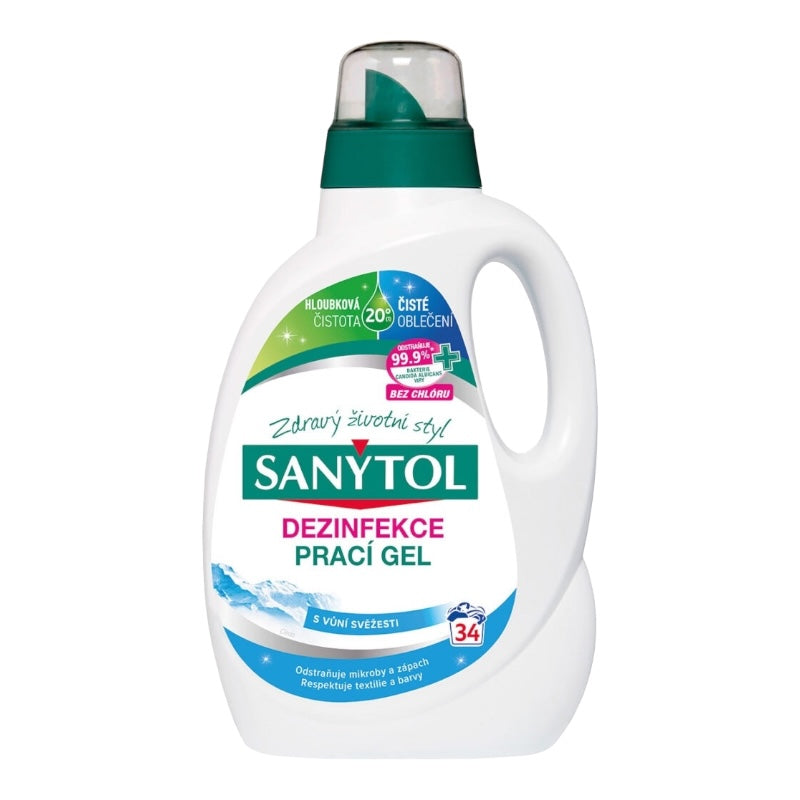 Sanytol Prací gél Svieži 34PD 1700ml
