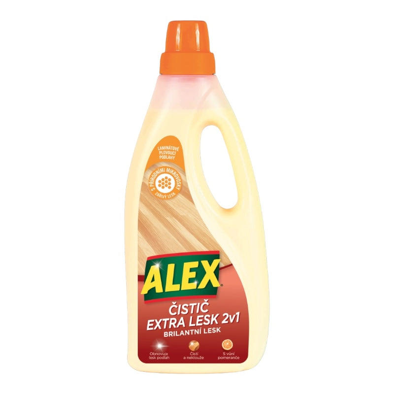 Alex čistič Extra Lesk 2v1 na laminát 750ml