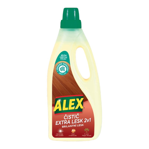 Alex čistič Extra Lesk 2v1 na drevo 750ml