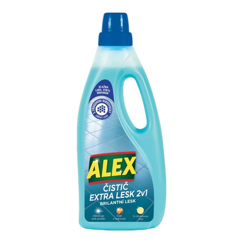 Alex čistič Extra Lesk 2v1 na vinyl, dlažbu, lino 750ml