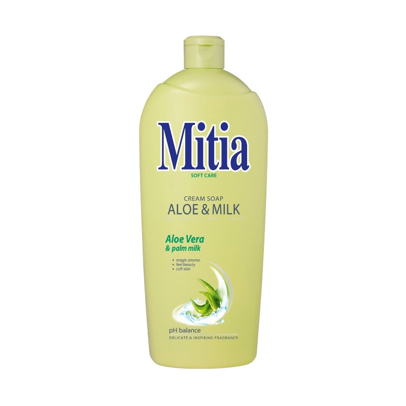 Mitia mydlo 1L Aloe & Milk