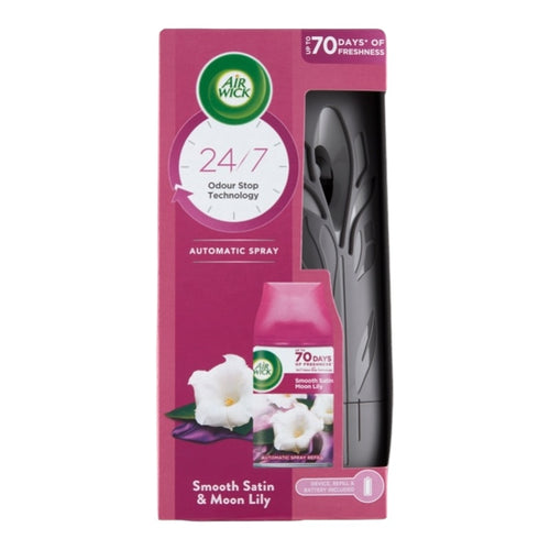 Air Wick FreshMatic Komplet Jemný satén a ľalia