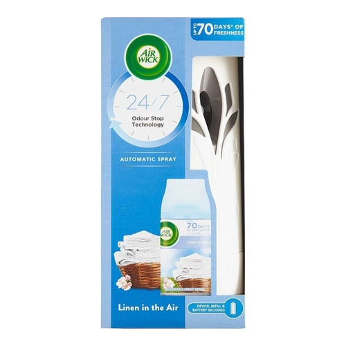 Air Wick FreshMatic Komplet Linen in the Air