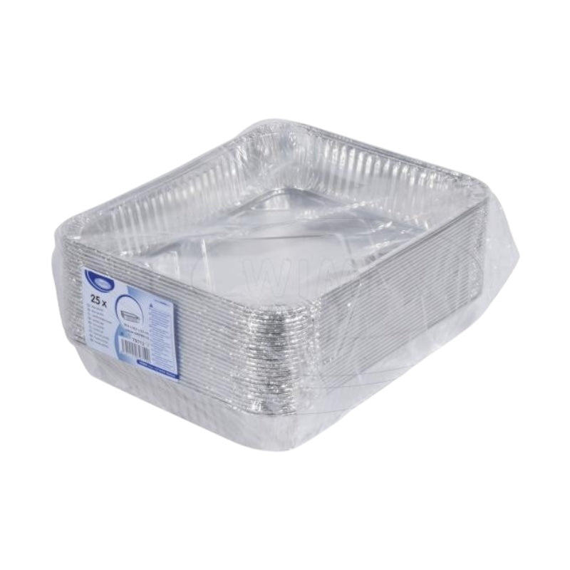 Miska gastro ALU hranatá 1/2 32x26x5,5cm