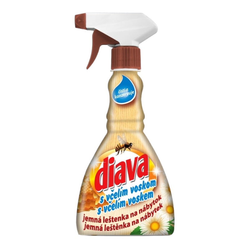 DIAVA s včelím voskom na nábytok 330ml