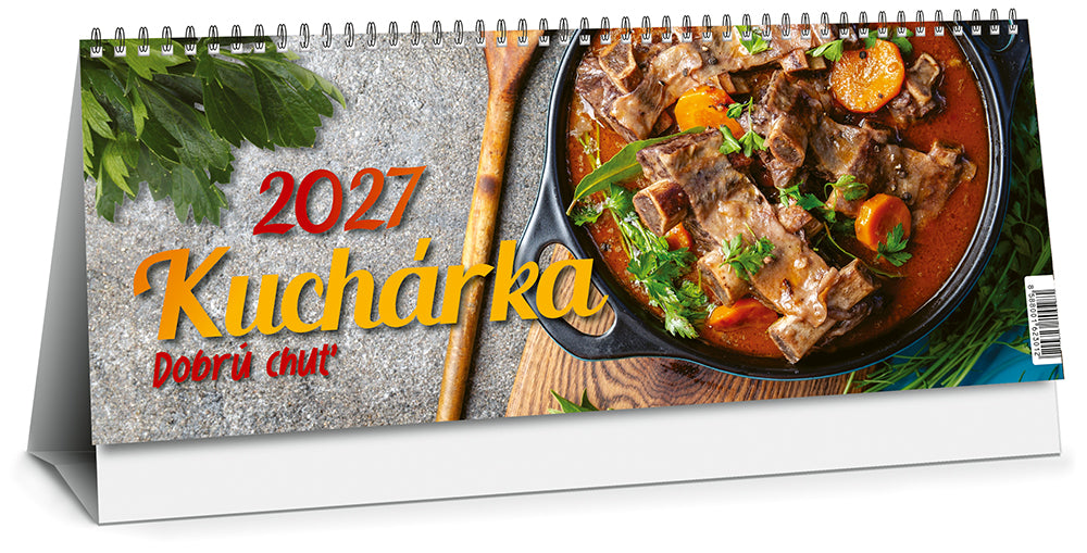 Kalendár stolový Kuchárka
