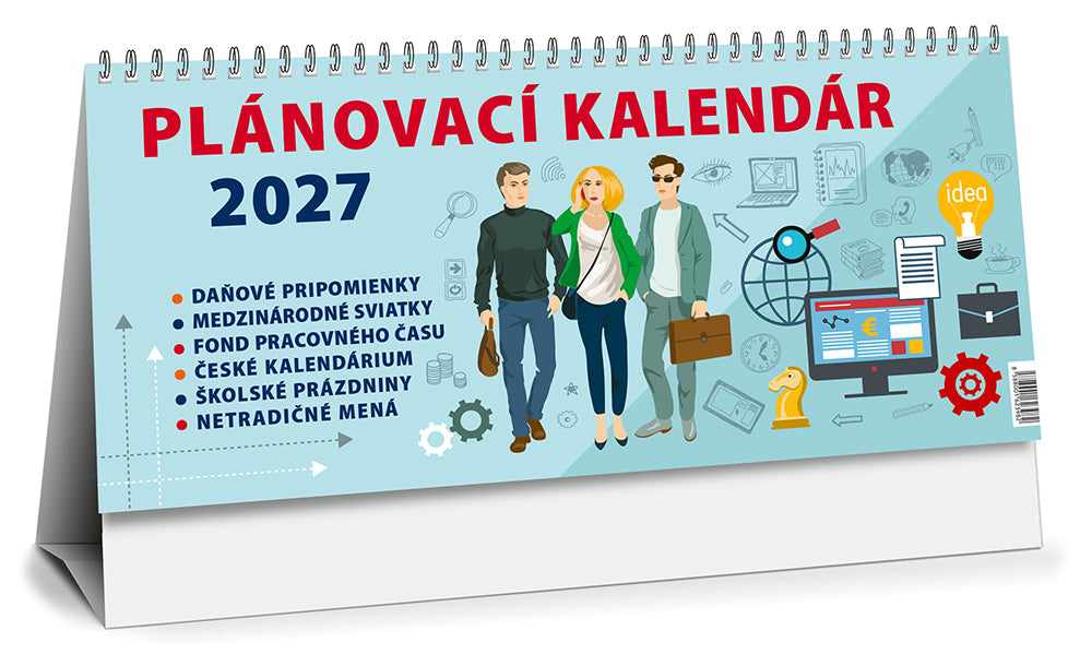 Kalendár stolový Plánovací Maxi