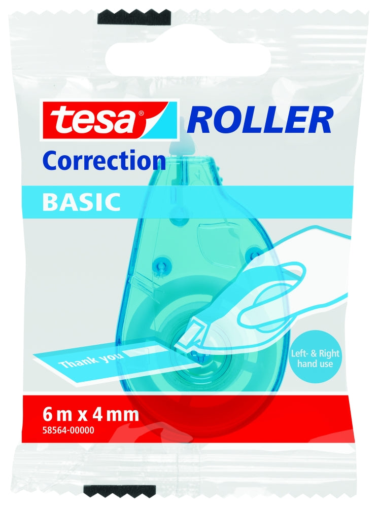 tesa mini opravný strojček Basic jednorazový 6m × 4mm