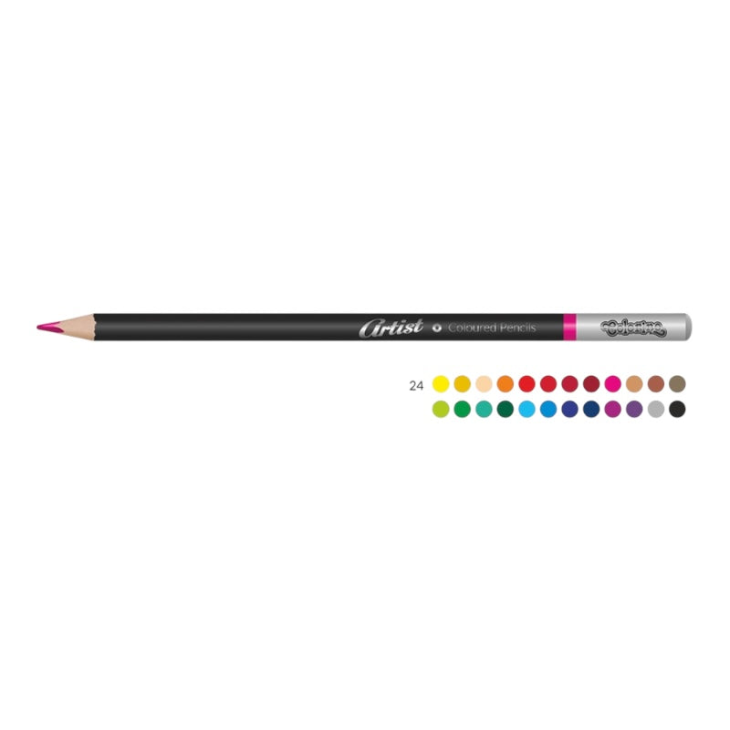Colorino Artist pastelky drevené 24 farieb