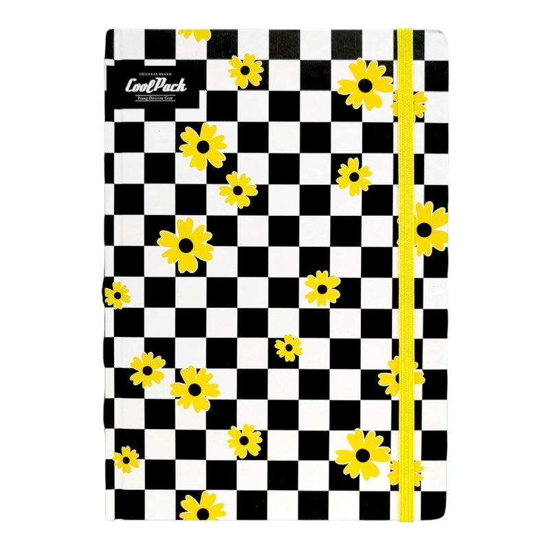 CoolPack blok poznámkový A5 linajkový 80 listov Chess flow