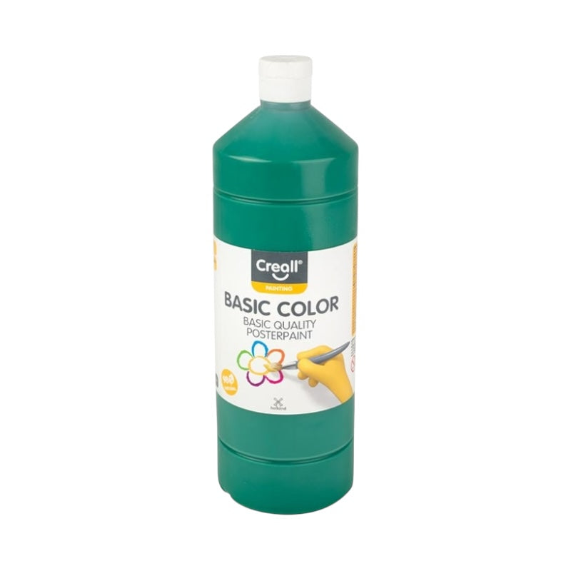 Creall temperová farba 1000 ml 16-tmavozelená