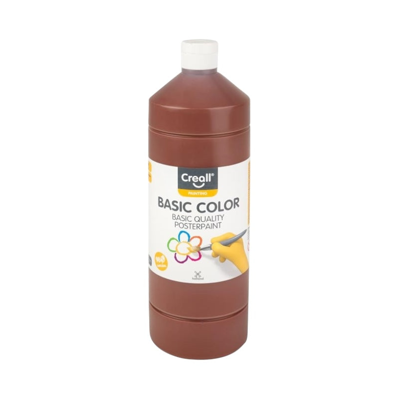 Creall temperová farba 1000 ml 19-tmavohnedá