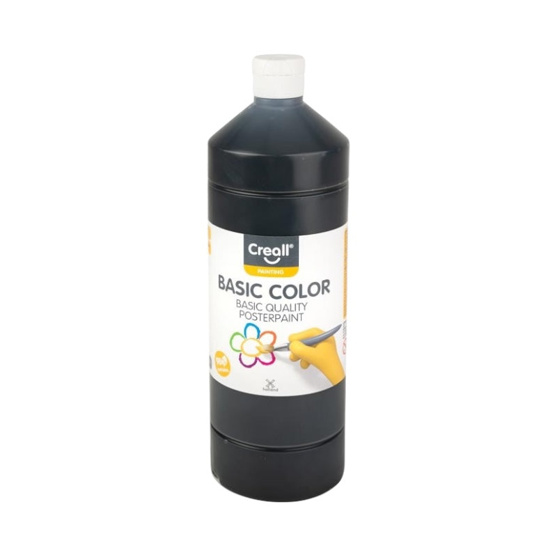 Creall temperová farba 500 ml 20-čierna
