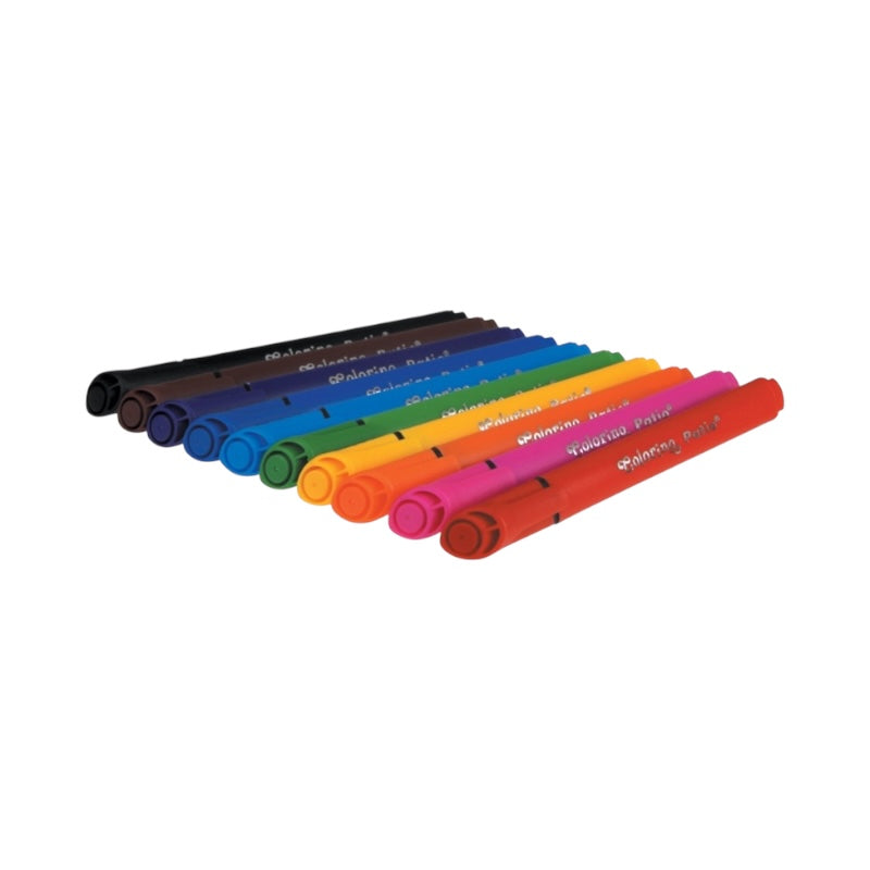 Colorino fixky JUMBO trojhranné 10 farieb
