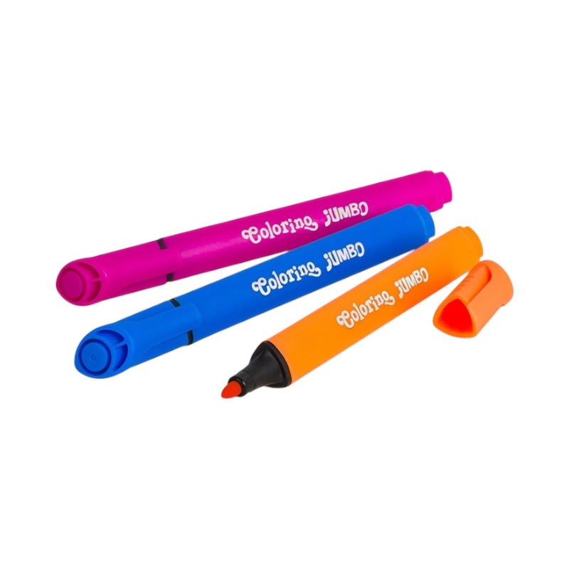 Colorino fixky JUMBO trojhranné 10 farieb