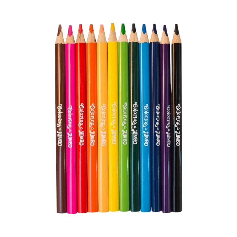 Colorino pastelky trojhranné JUMBO 12 farieb