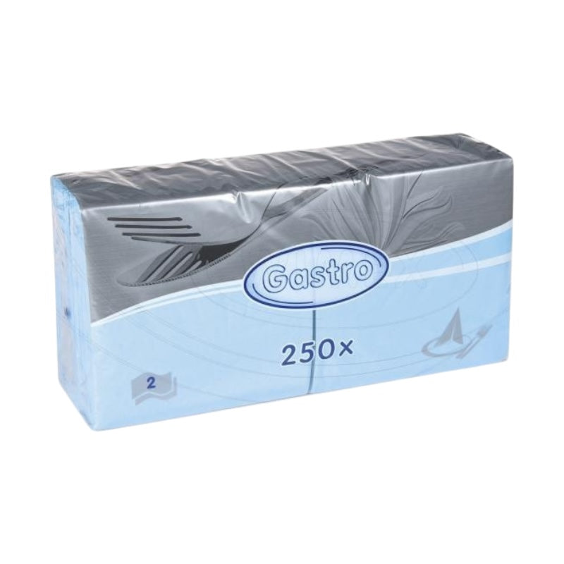 Servítky 33x33 2-vrstvové 250ks svetlomodré