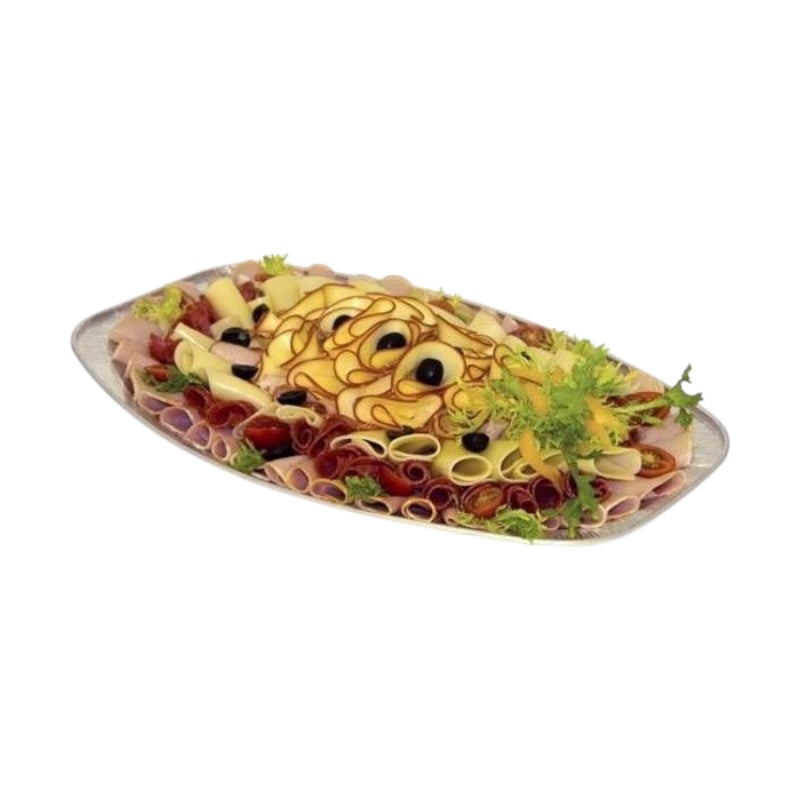 Podnos gastro ALU oválny 44,5x29,5cm 5ks