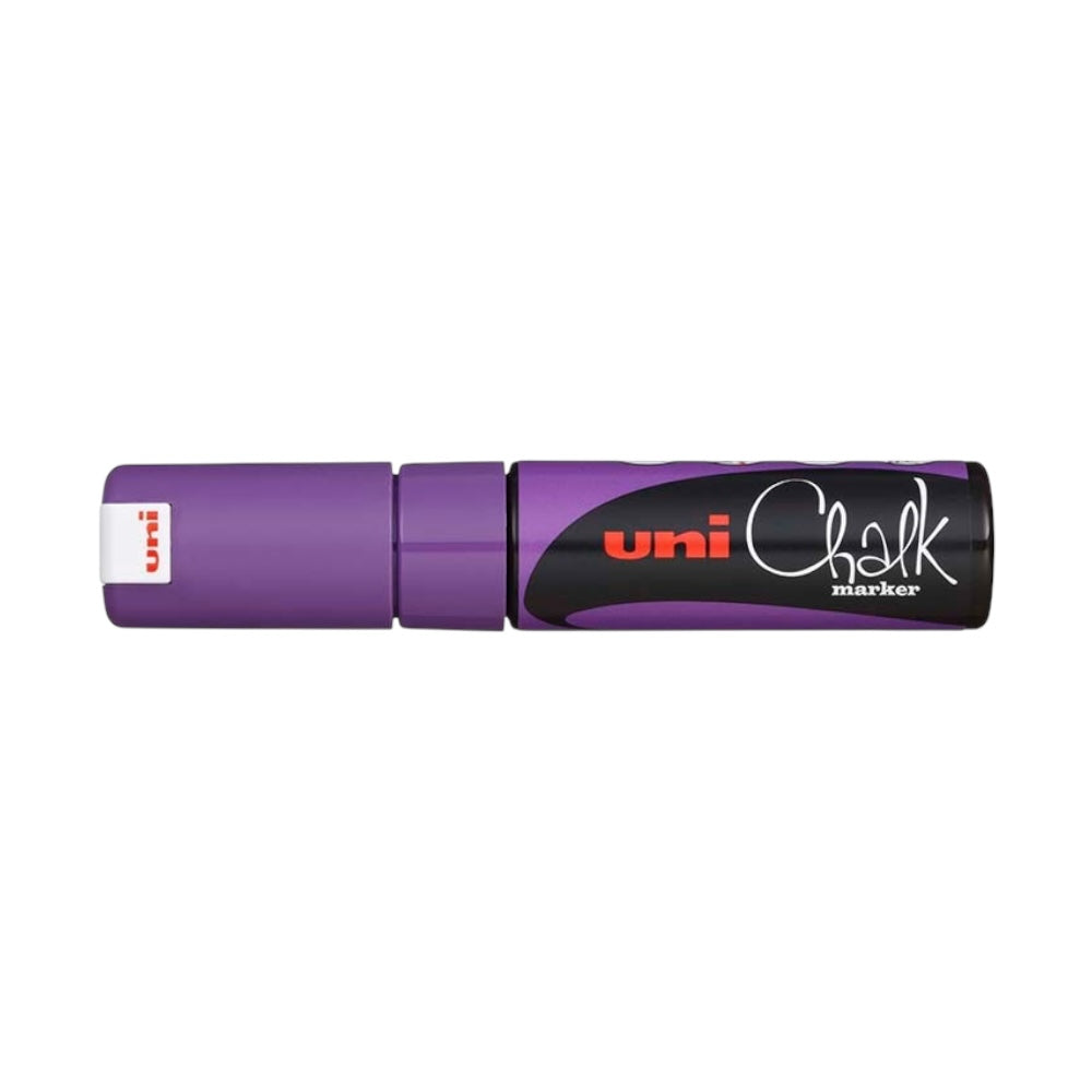 UNI kriedový popisovač PWE-8K 8mm fialový