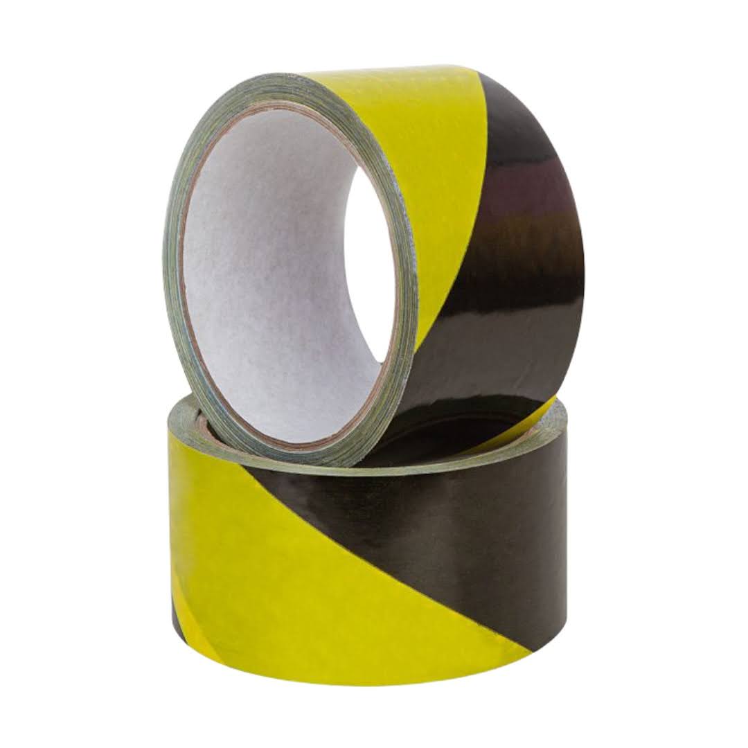 Samolepiaca páska 50mm x 33m výstražná PVC Ž/Č