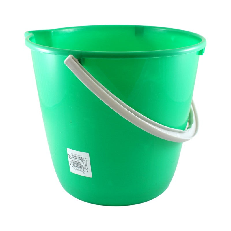 Vedro okrúhle plastové – zelené 12L