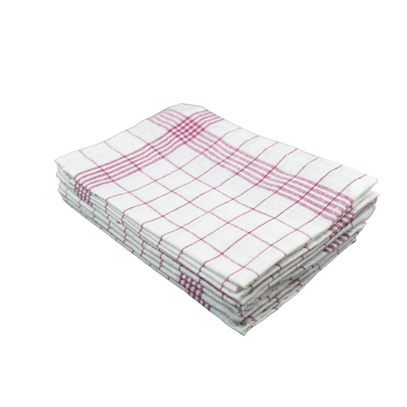 Kuchynská utierka PREMIUM 80g bavlnená červená 50x70cm