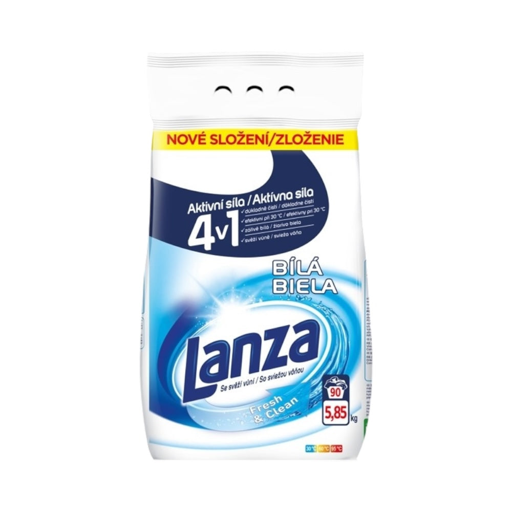 LANZA Fresh & Clean Biela 90PD 5,85kg