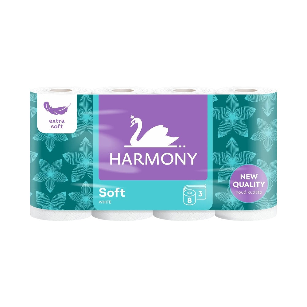 Toaletný papier HARMONY Soft 8ks